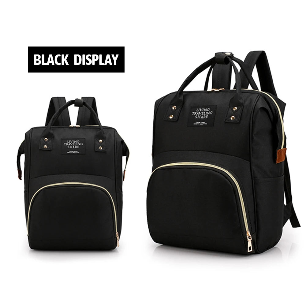 Large Capacity Waterproof Mommy Diaper Backpack