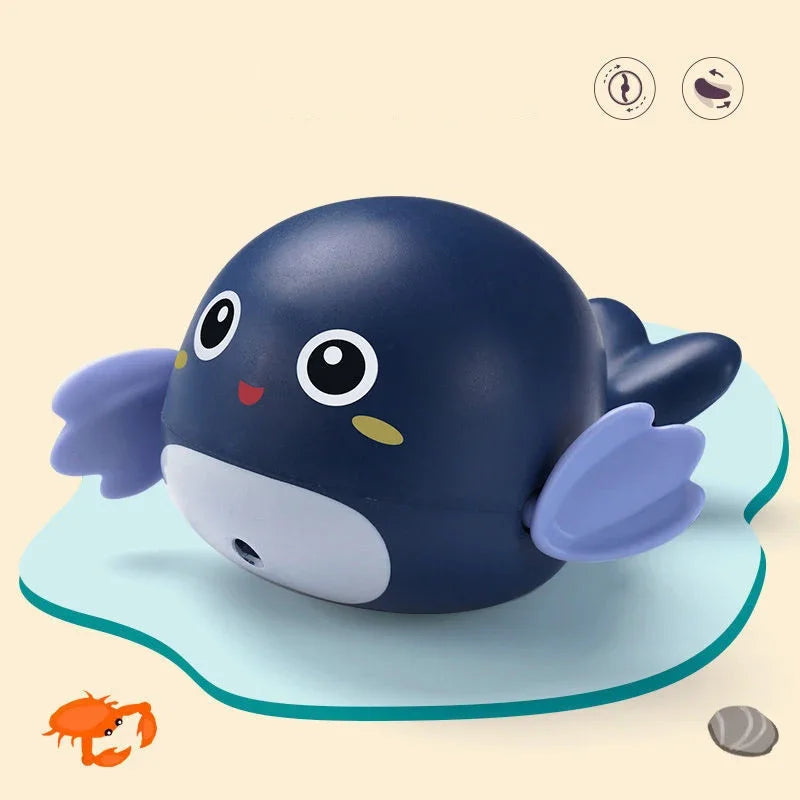 Clockwork Baby Bath Toys Swimming Cute Animal Bathing Fun Kids Water Play