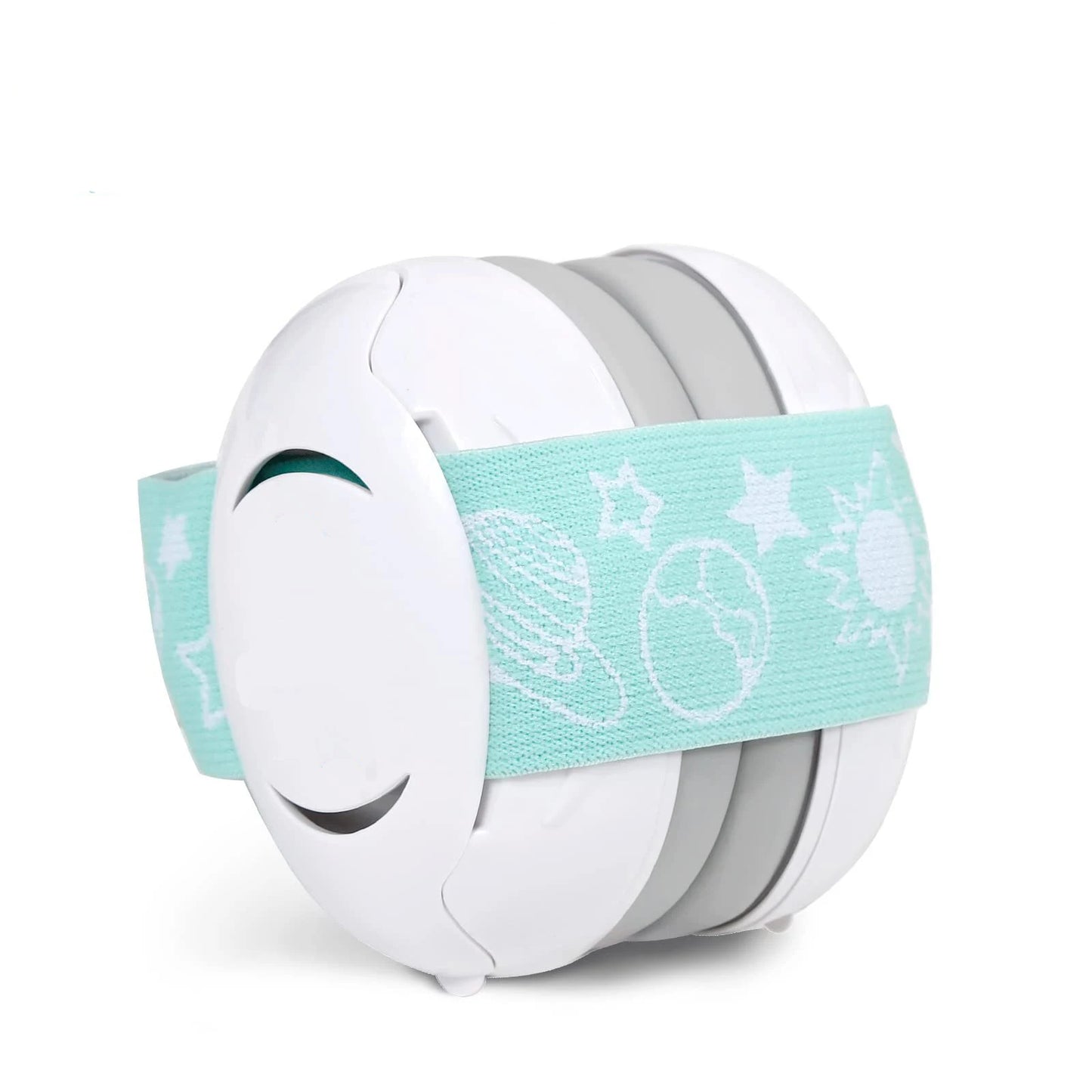 Baby Noise-Cancelling Headphones Ear Protection Earmuffs with Elastic Headband