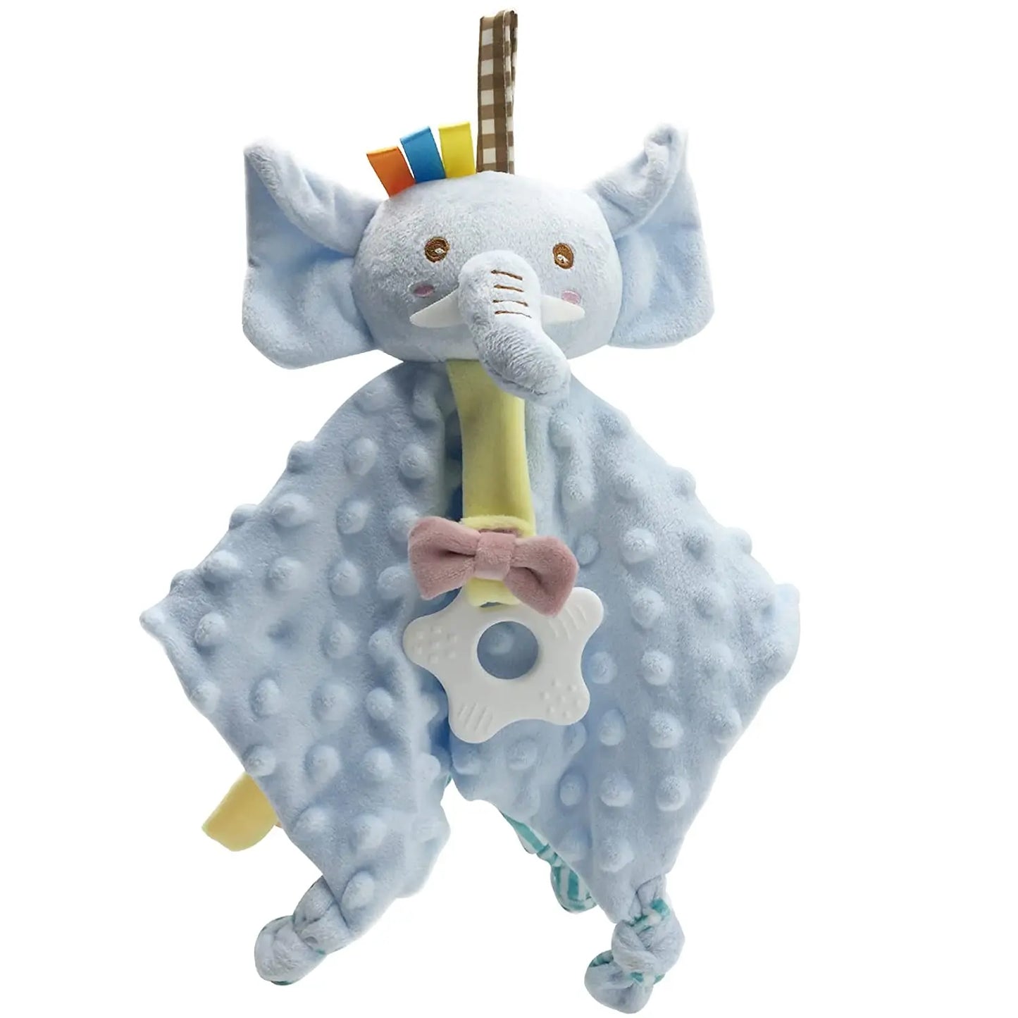 Baby Security Blanket Soft Plush Animal Soothing Toy