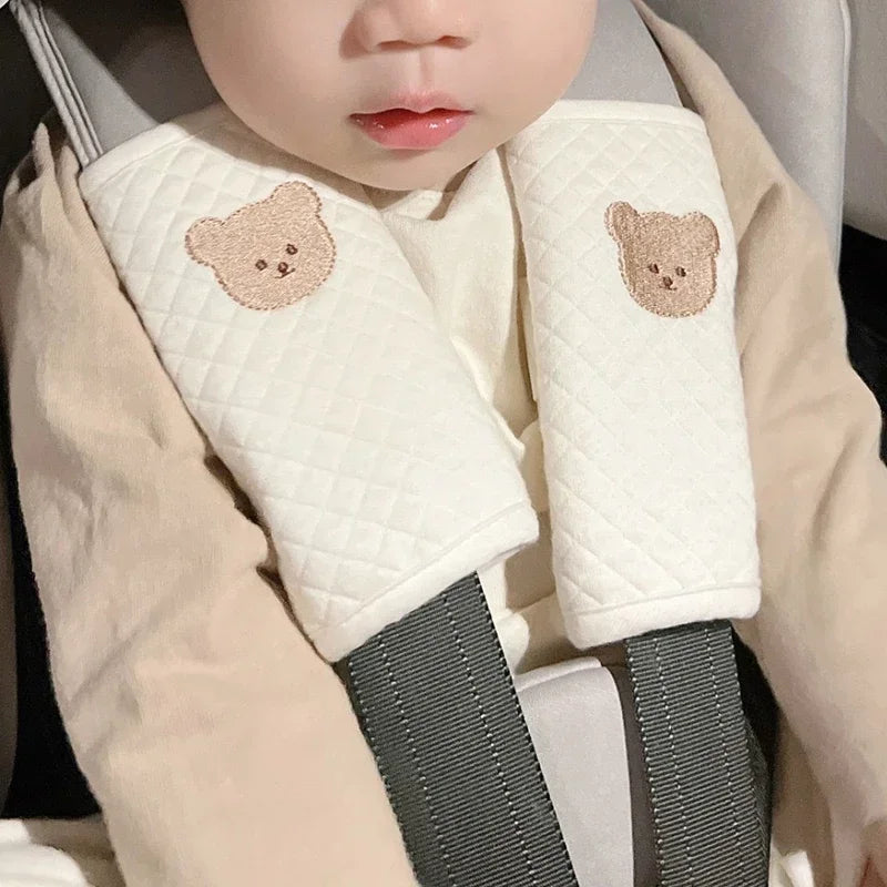 Baby Car Seat Safety Belt Cushion Soft Shoulder Strap Cover