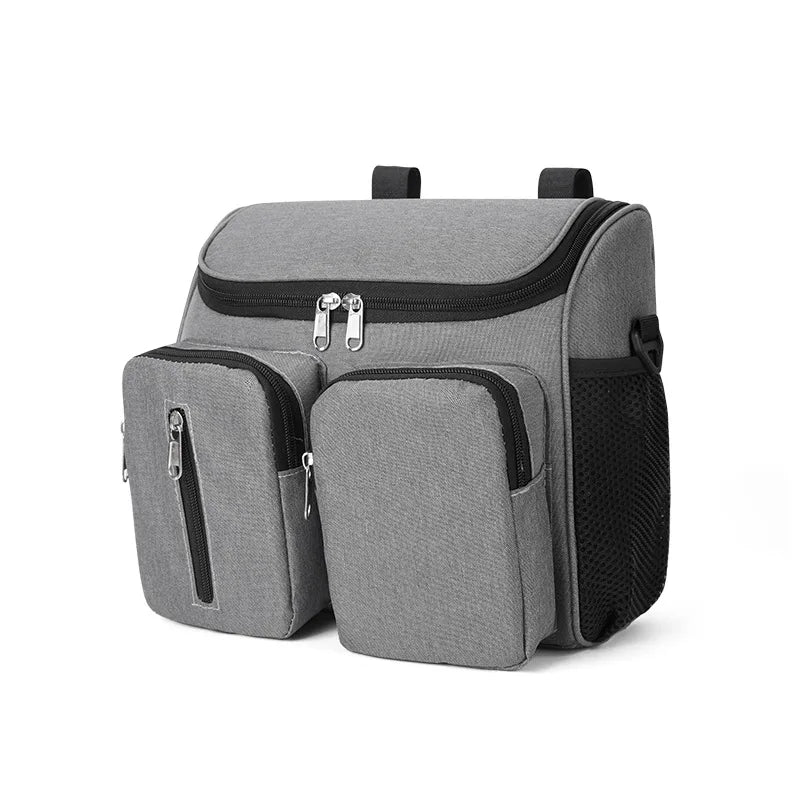 Portable Baby Stroller Hanging Bag Large Capacity Diaper and Bottle Organizer