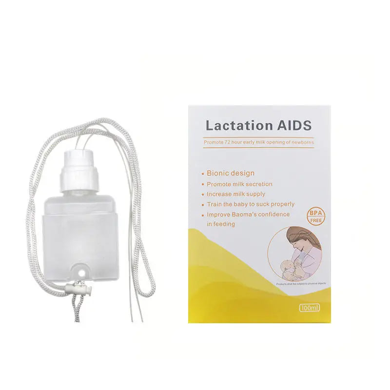 Free Ship BPA-Free Newborn Breastfeeding Supplemental Nursing System Feeding Bottle Combo