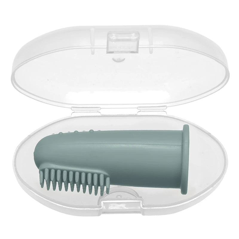 Baby Soft Finger Toothbrush BPA-Free Silicone Infant Oral Care Brush