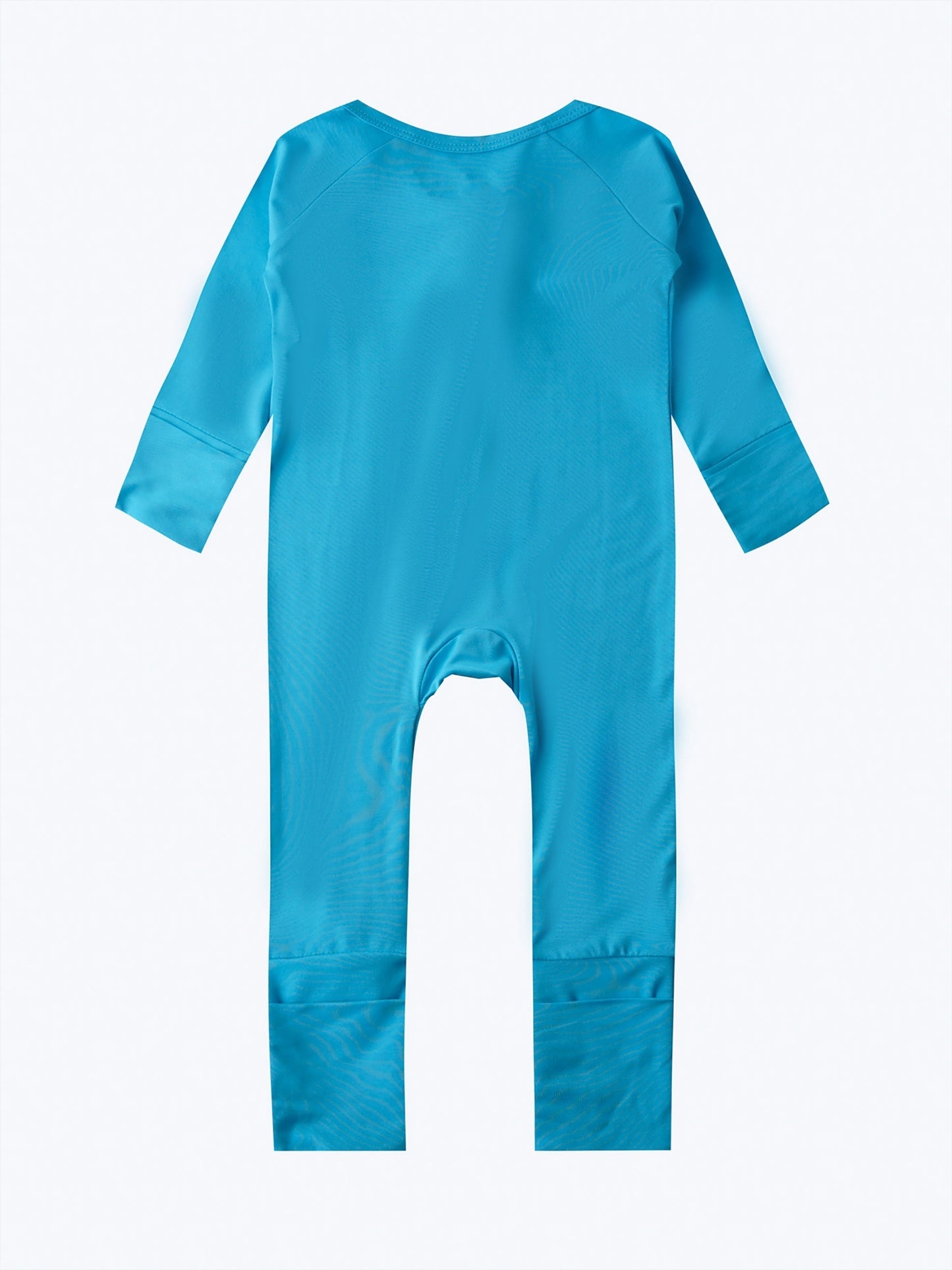 Baby Girl Long Sleeve Cotton Blend Romper Jumpsuit Crew Neck Soft Knit