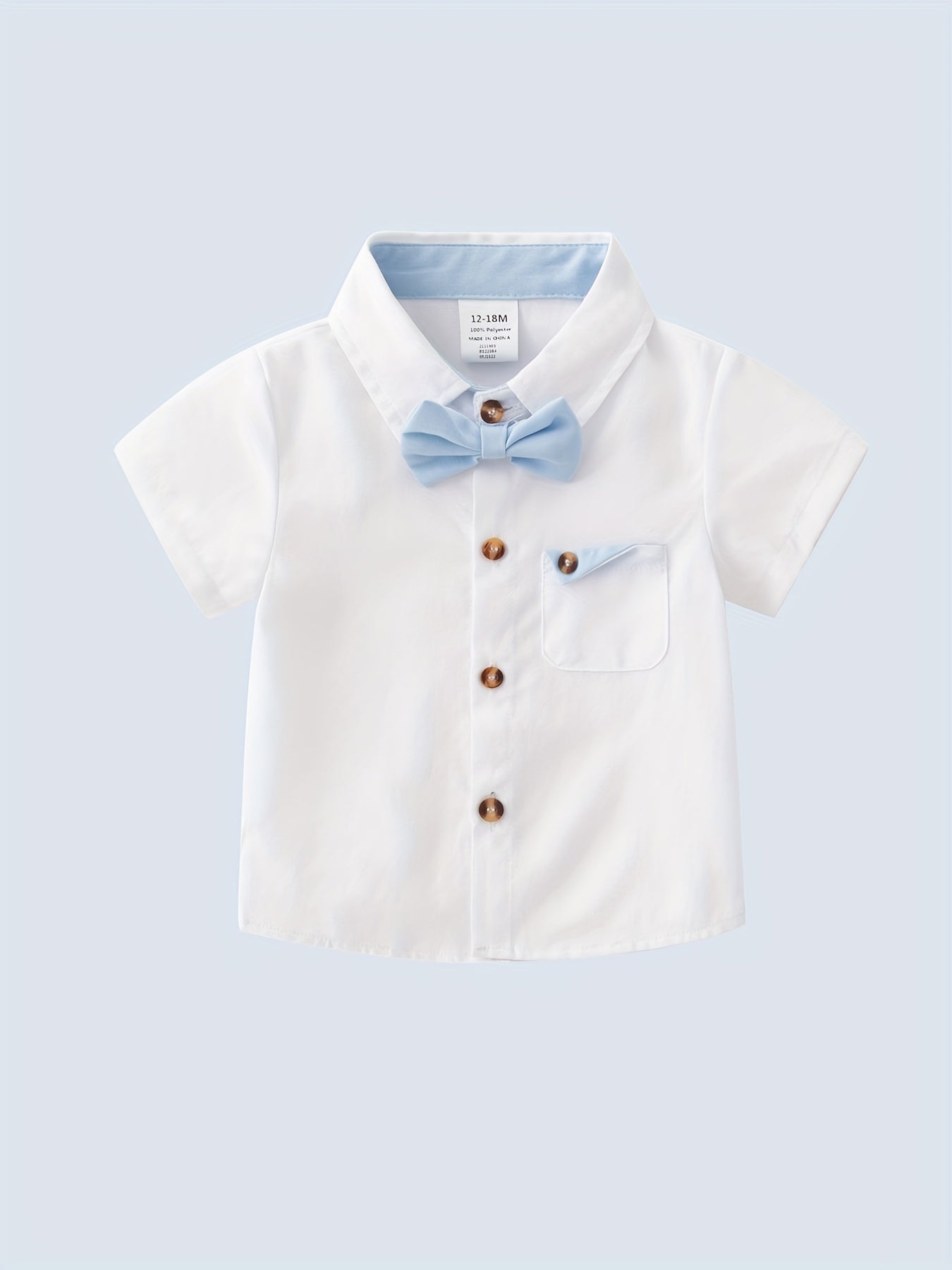Baby Boy Stylish Suspender Outfit Two-Piece Gentlemen Set
