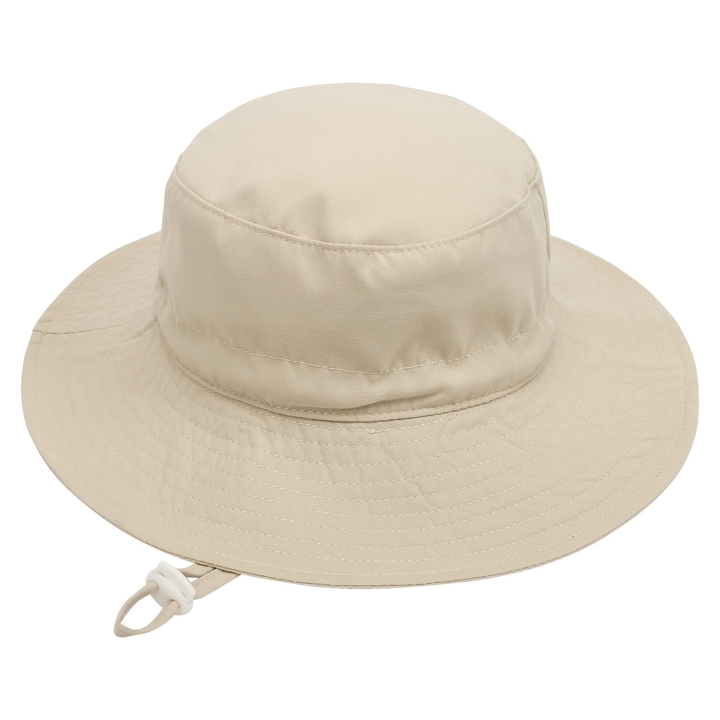 Baby Bucket Hat Solid Color Animal Dinosaur Octopus Print Wide Brim Sunscreen