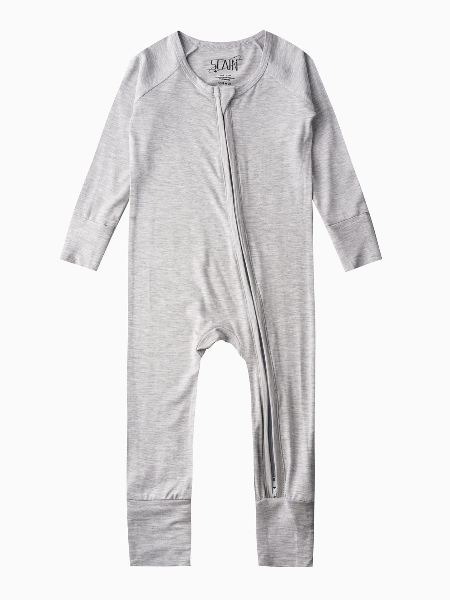 Baby Girl Long Sleeve Cotton Blend Romper Jumpsuit Crew Neck Soft Knit
