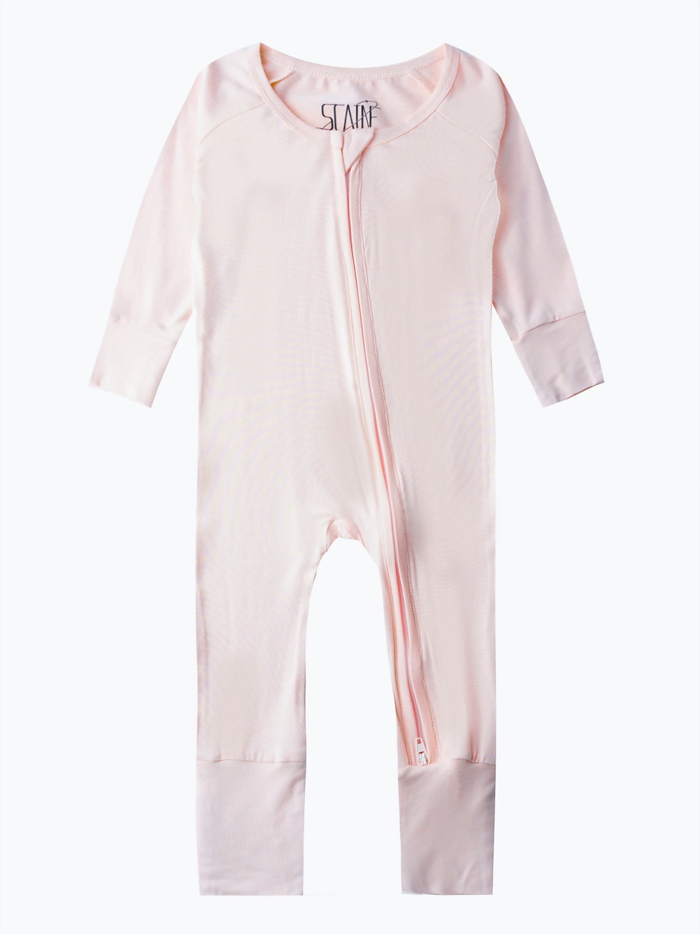 Baby Girl Long Sleeve Cotton Blend Romper Jumpsuit Crew Neck Soft Knit