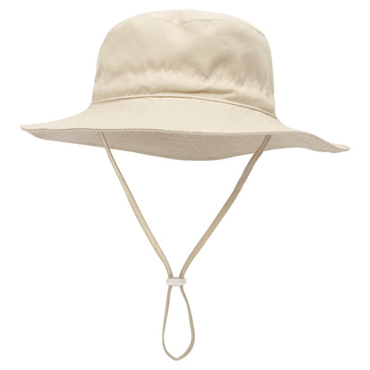 Baby Bucket Hat Solid Color Animal Dinosaur Octopus Print Wide Brim Sunscreen