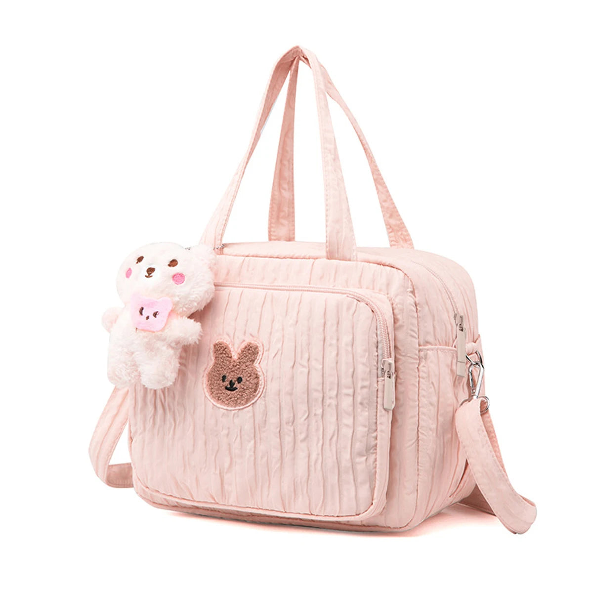 Baby Diaper Tote Bag Cute Crossbody Mommy Travel Bag