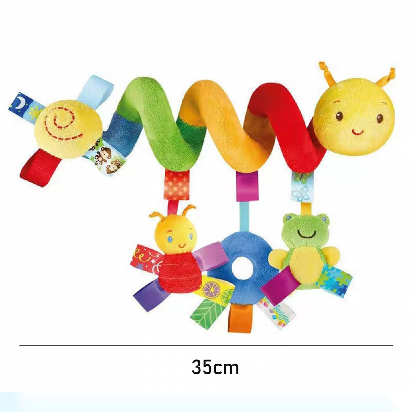 12 Styles Baby Stroller Hanging Plush Bell Cartoon Bed Toy Multifunctional