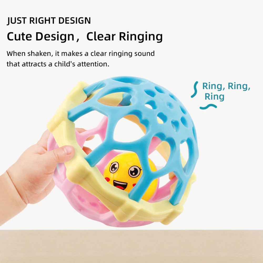 Baby Rattle Sensory Fine Motor Toy 3-12 Months