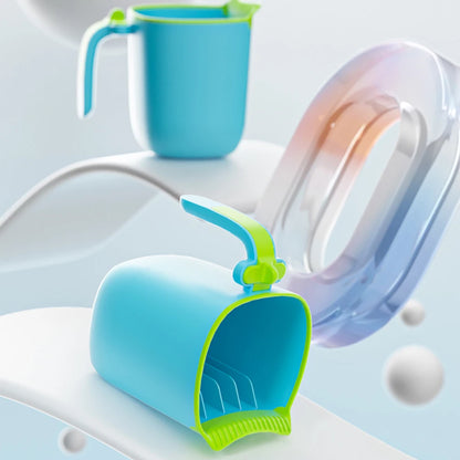 Baby Bath Rinse Cup Newborn Shower Hair Washing Cup Bath Tool