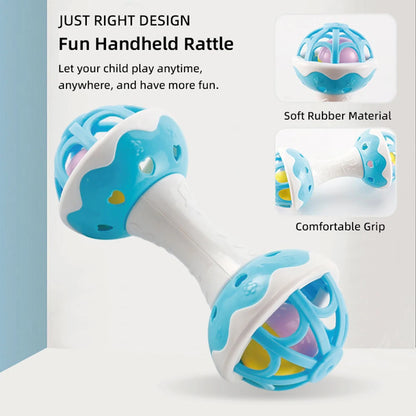 Baby Rattle Sensory Fine Motor Toy 3-12 Months
