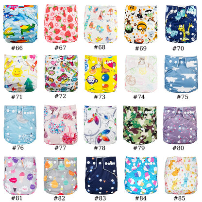 Adjustable Baby Cloth Diapers Washable Reusable 3-15kg