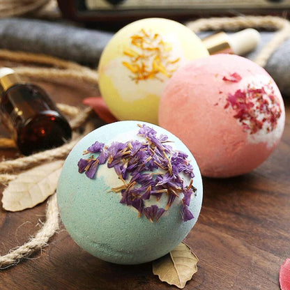 Essential Oil Bath Salts Exfoliating Moisturizing Bath Ball