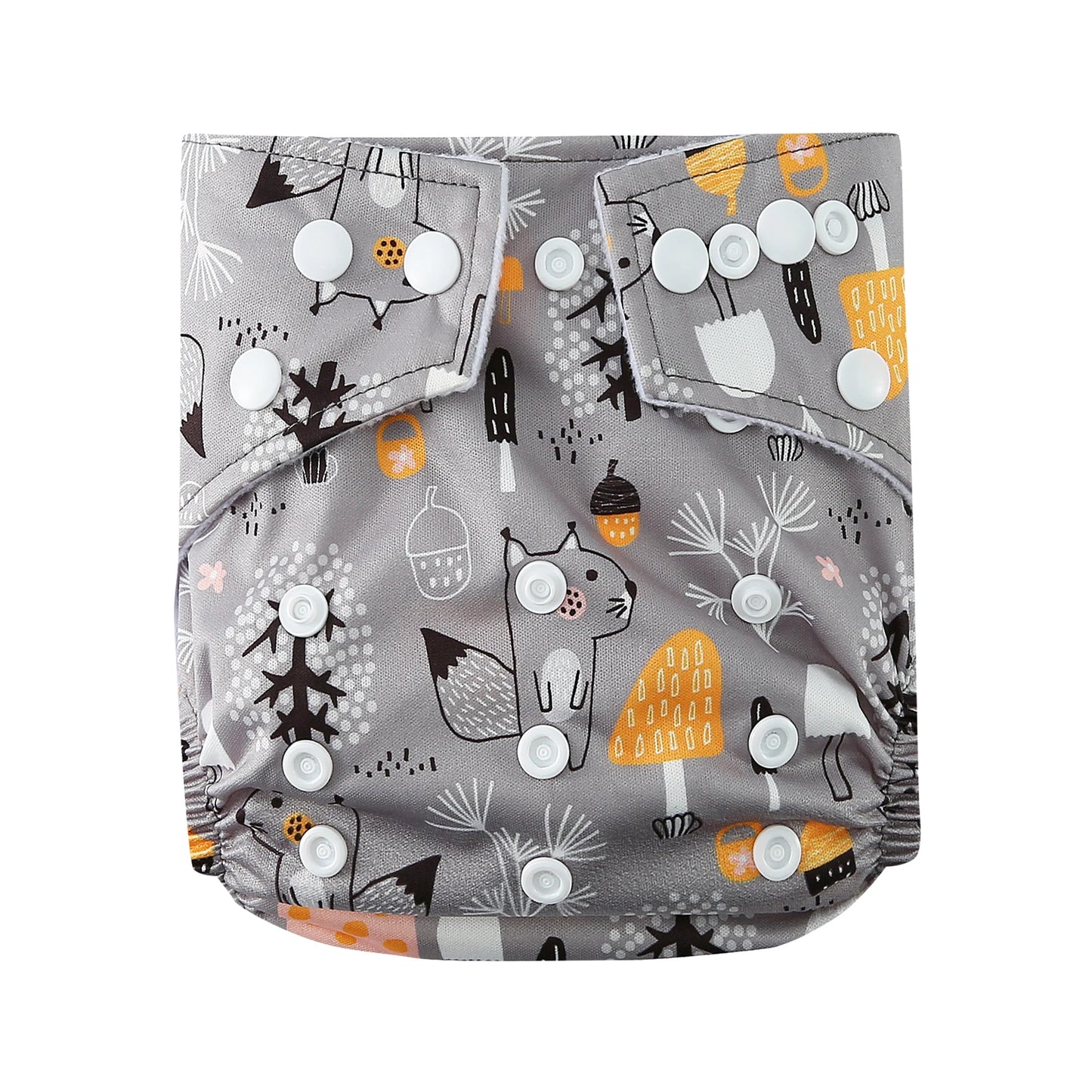 Adjustable Baby Cloth Diapers Washable Reusable 3-15kg