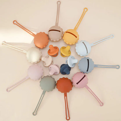 Non-Toxic Baby Silicone Pacifier Holder Soother Box