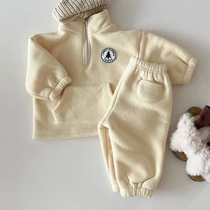 Baby Boys Girls Clothes Set Cotton Sweatshirt+Pants 2PCS