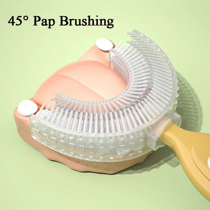 Children’s U-Shaped Toothbrush Soft Silicone Baby Oral Care Brush