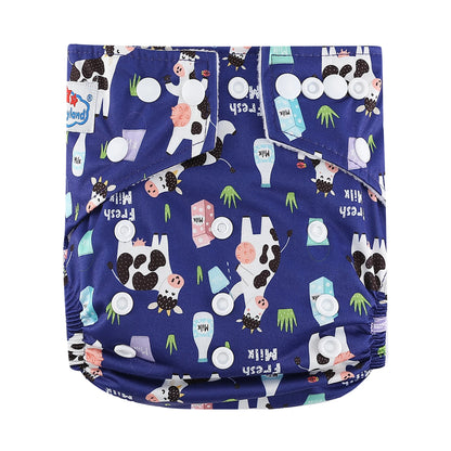 Adjustable Baby Cloth Diapers Washable Reusable 3-15kg