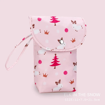 Waterproof Reusable Baby Diaper Bag Large Capacity Mommy Handbag