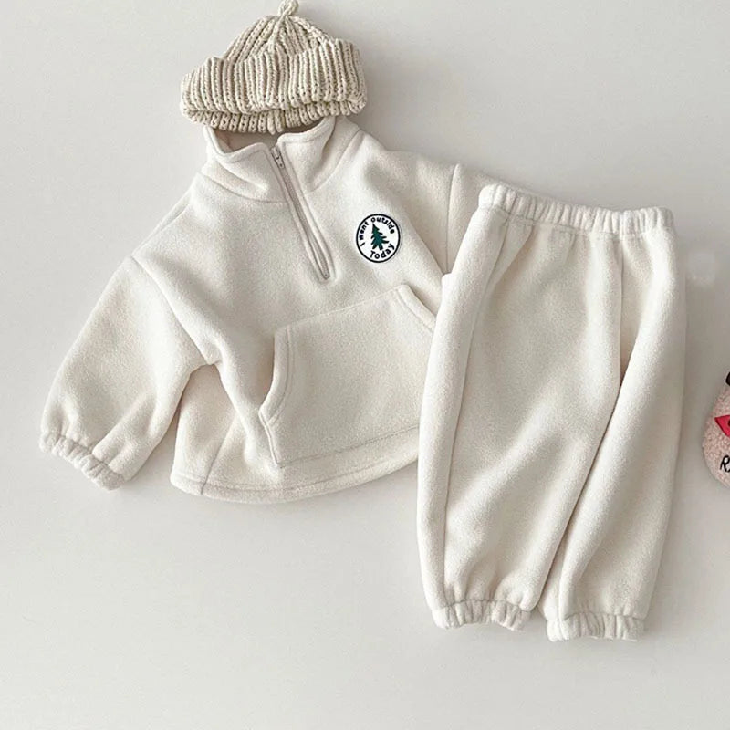 Baby Boys Girls Clothes Set Cotton Sweatshirt+Pants 2PCS