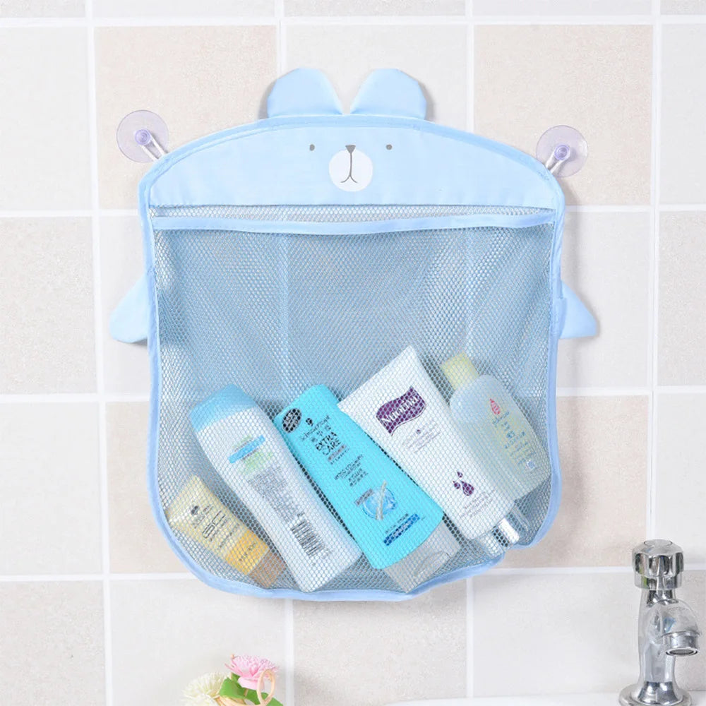 Baby Bathroom Mesh Bag Cartoon Animal Bath Toy Storage Net