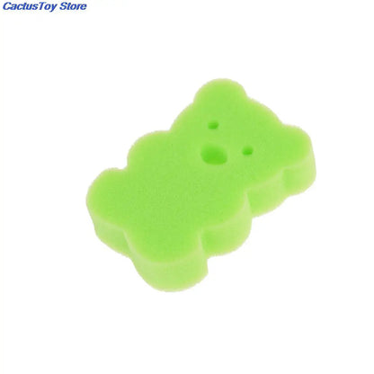 Baby Shower Bath Brush Sponge Set Infant Bathing Accessories