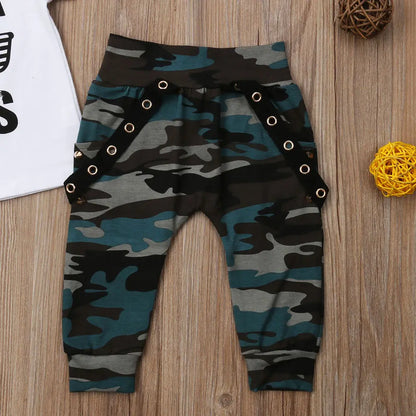 Baby Boys Clothes Set T-Shirt+Pants 0-3Y