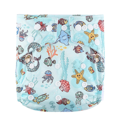 Adjustable Baby Cloth Diapers Washable Reusable 3-15kg