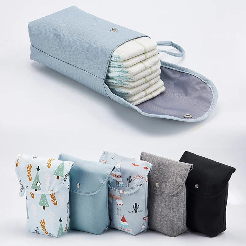 Waterproof Reusable Baby Diaper Bag Large Capacity Mommy Handbag