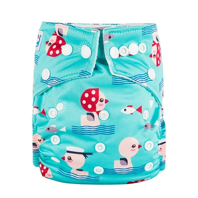 Adjustable Baby Cloth Diapers Washable Reusable 3-15kg