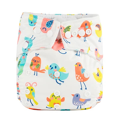 Adjustable Baby Cloth Diapers Washable Reusable 3-15kg