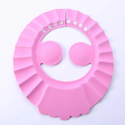 Baby Shower Cap Adjustable Waterproof Shampoo Shield