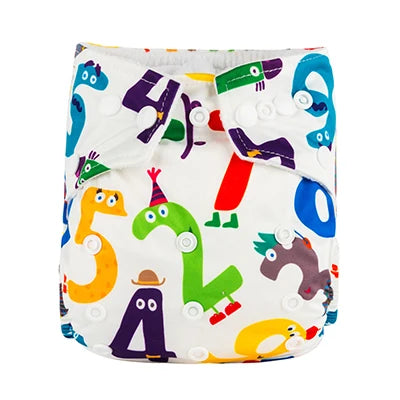 Adjustable Baby Cloth Diapers Washable Reusable 3-15kg