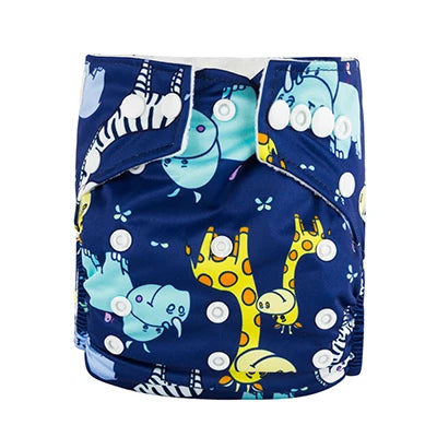 Adjustable Baby Cloth Diapers Washable Reusable 3-15kg
