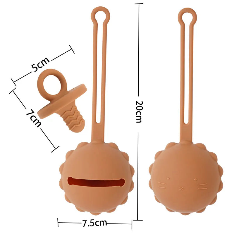 Non-Toxic Baby Silicone Pacifier Holder Soother Box
