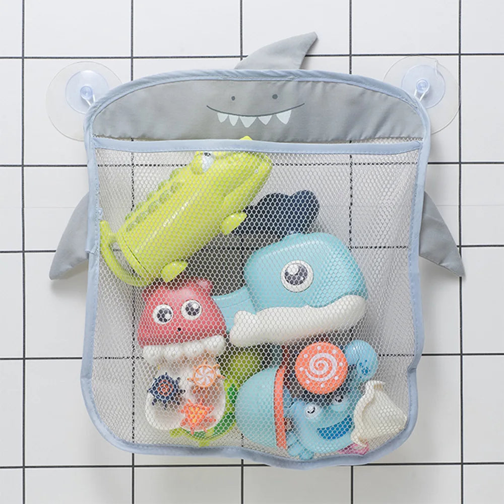 Baby Bathroom Mesh Bag Cartoon Animal Bath Toy Storage Net