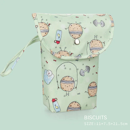 Waterproof Reusable Baby Diaper Bag Large Capacity Mommy Handbag