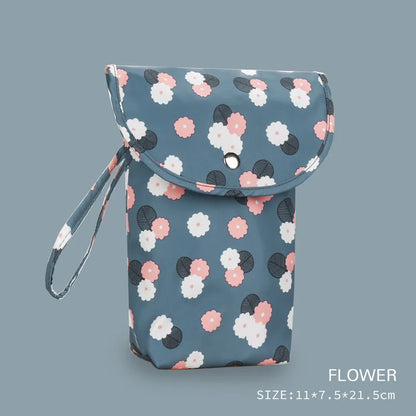 Waterproof Reusable Baby Diaper Bag Large Capacity Mommy Handbag