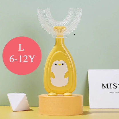 Children’s U-Shaped Toothbrush Soft Silicone Baby Oral Care Brush