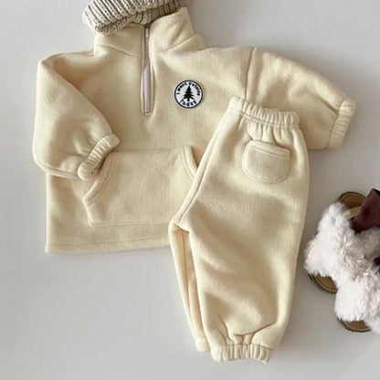 Baby Boys Girls Clothes Set Cotton Sweatshirt+Pants 2PCS
