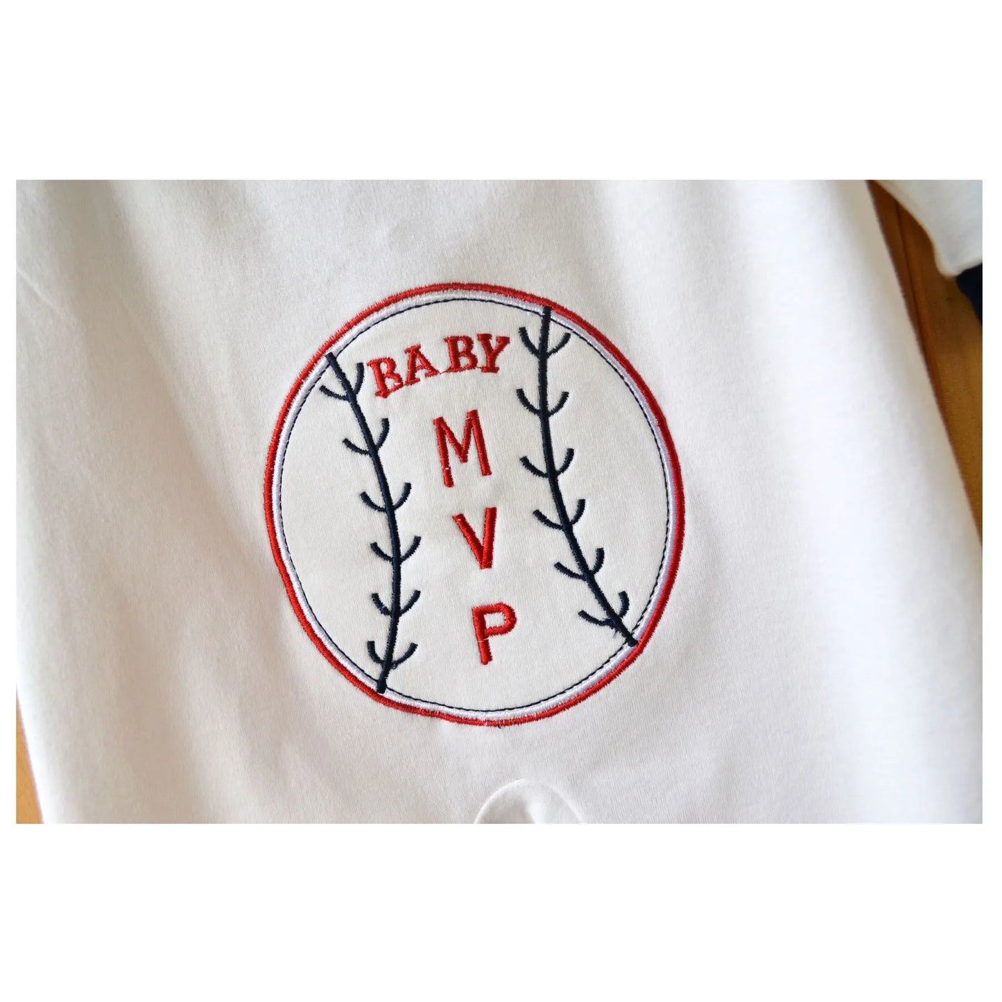 Baby Newborn Coverall Baseball Style Cotton Romper