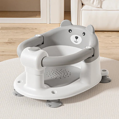 Baby Bathing Seat Non-Slip Newborn Bathtub Lying Support Stool