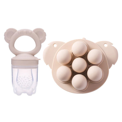Baby Fruit Feeder Silicone Pacifier Teether Food-Grade Baby Feeder