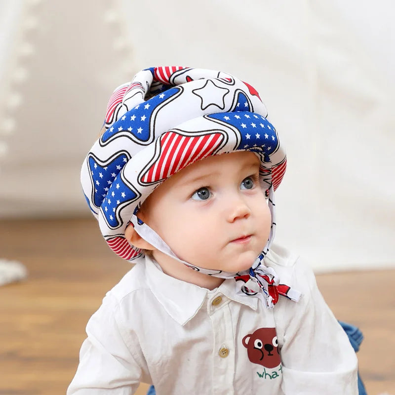 Baby Safety Helmet Toddler Head Protection Anti-Fall Cap