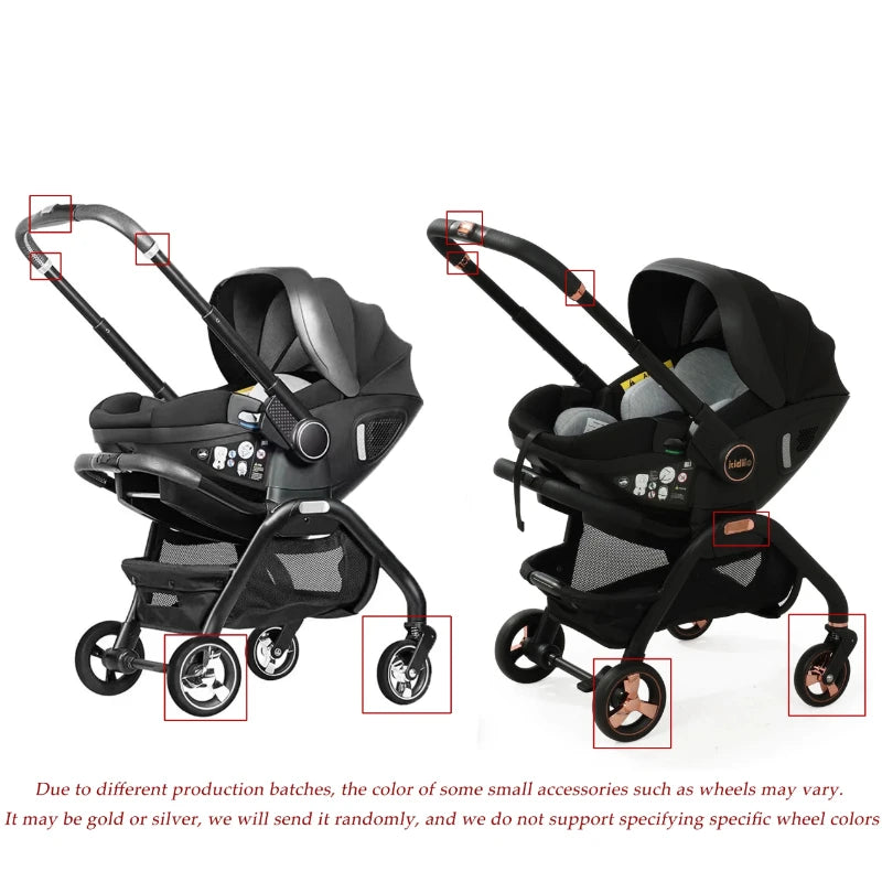 Kodilo Baby Safety Stroller Reversible Newborn Sleeping Basket
