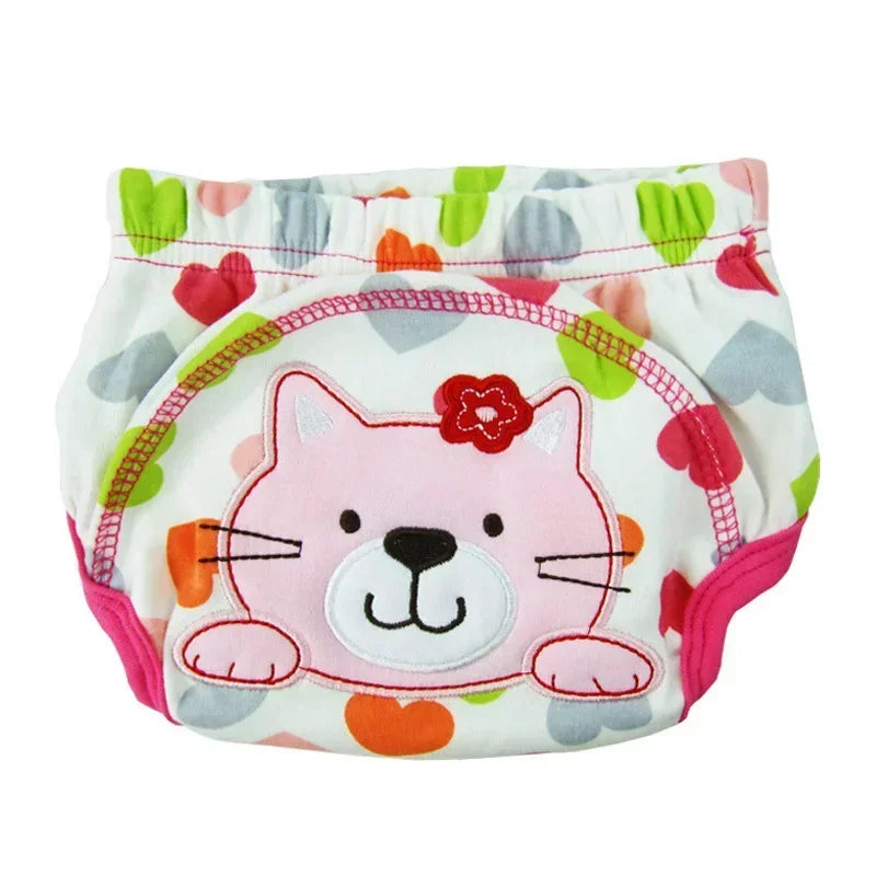 Mother Kids Baby Cloth Diapers Unisex Reusable Washable Cotton Training Panties
